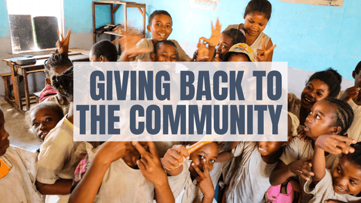 Giving Back To The Community - How your shopping makes a difference - Home Sweet Soul