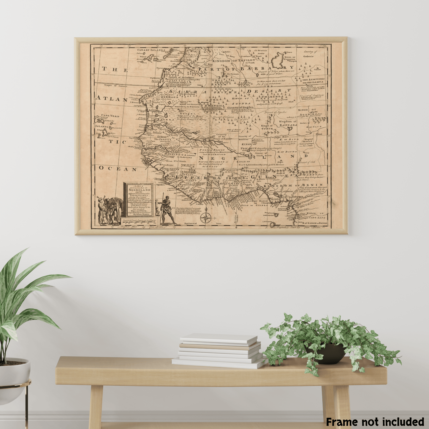 Negroland 1747 Map - Home Sweet Soul