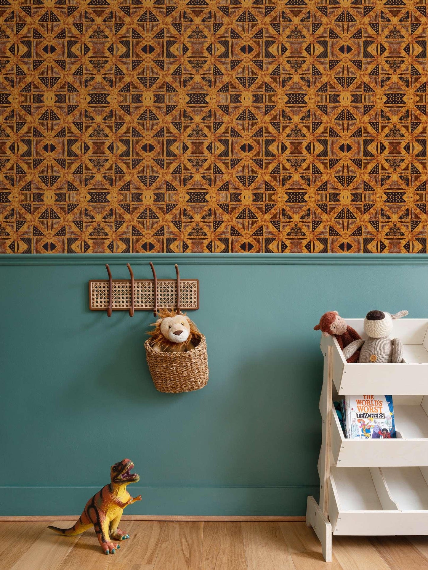 Bronze Earth Afrocentric Wallpaper - Home Sweet Soul