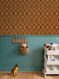 Bronze Earth Afrocentric Wallpaper