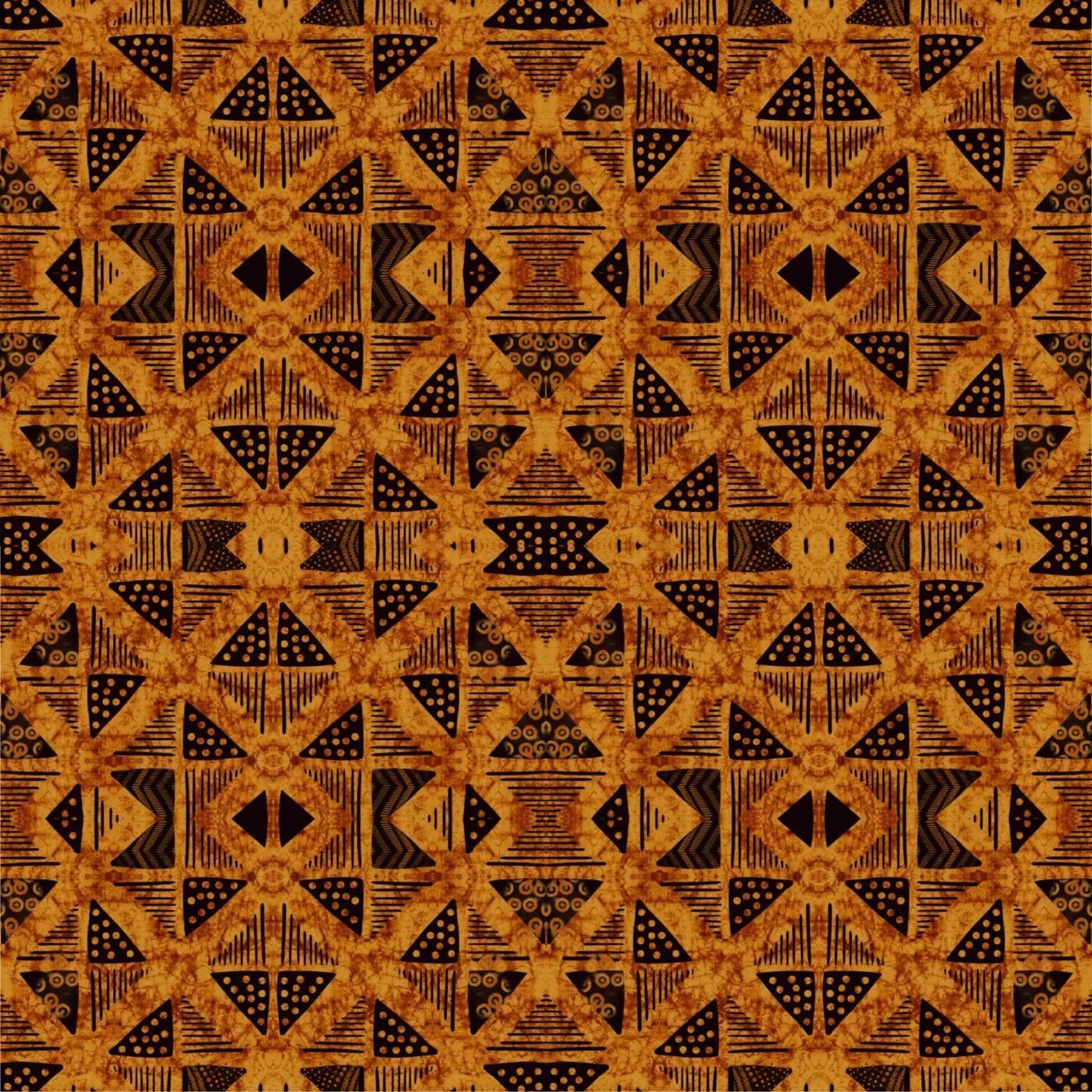 Bronze Earth Afrocentric Wallpaper - Home Sweet Soul