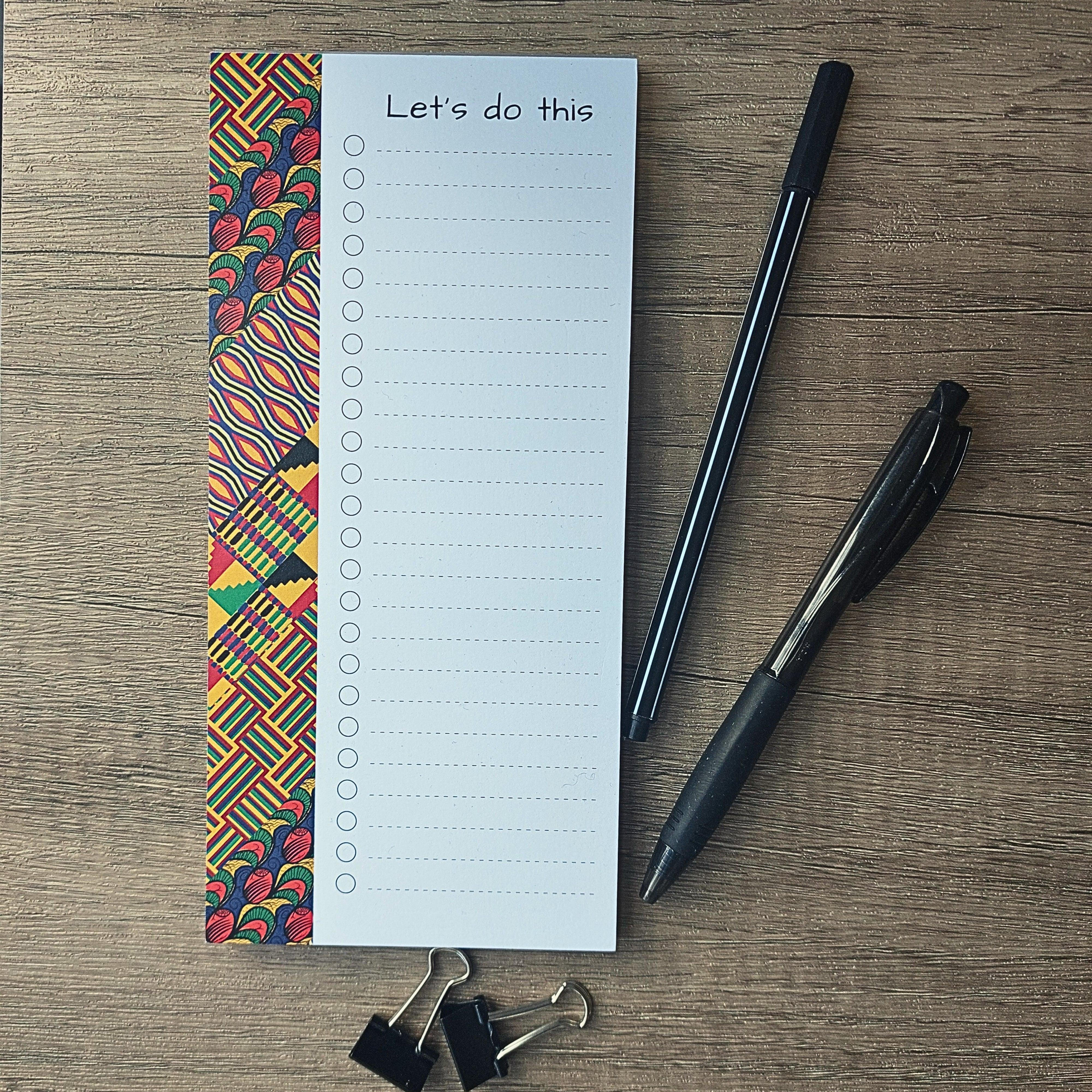 Let's do this - Afrocentric Listpad - Home Sweet Soul